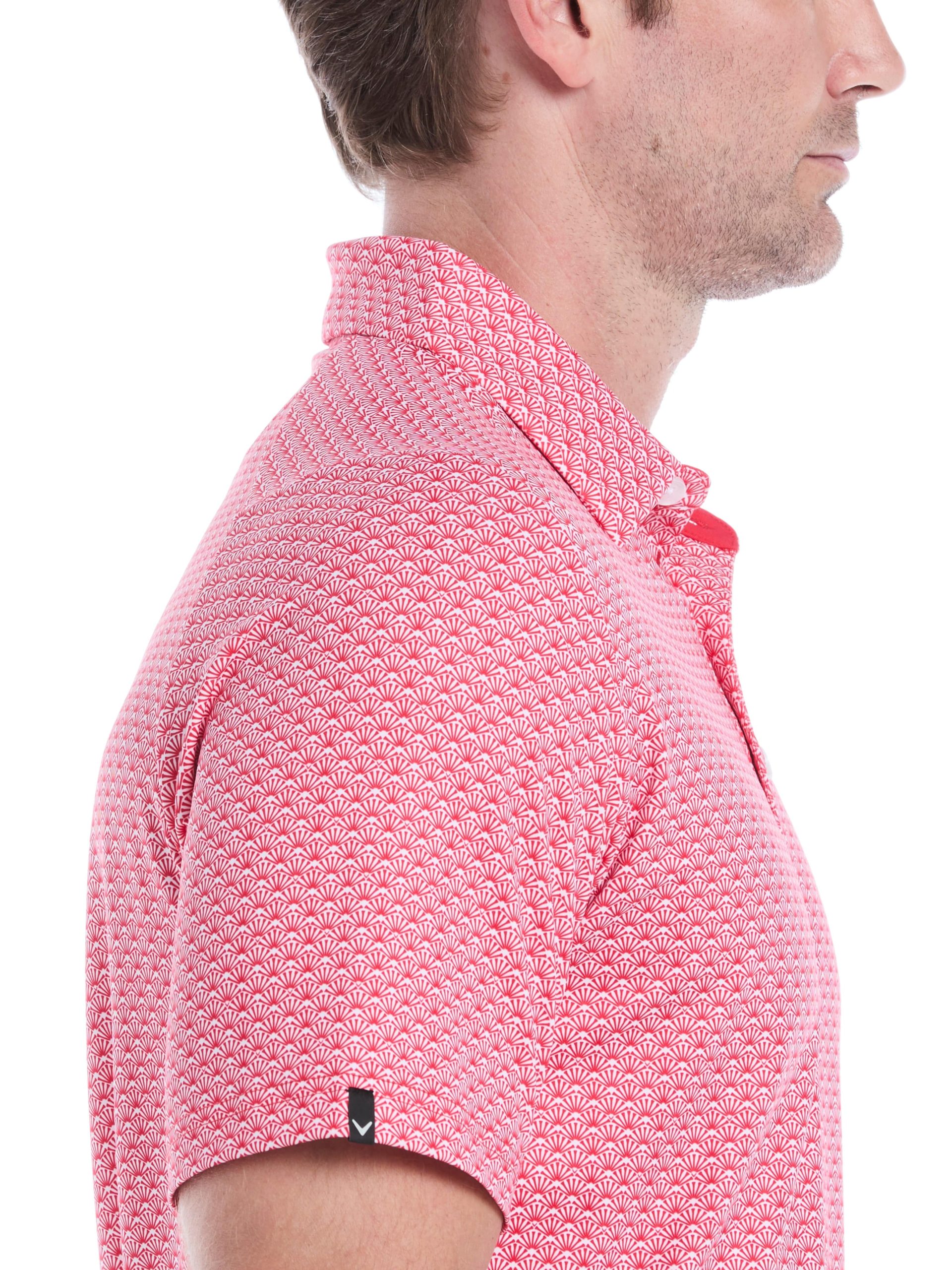 Mens Trademark Print Golf Polo - Image 5