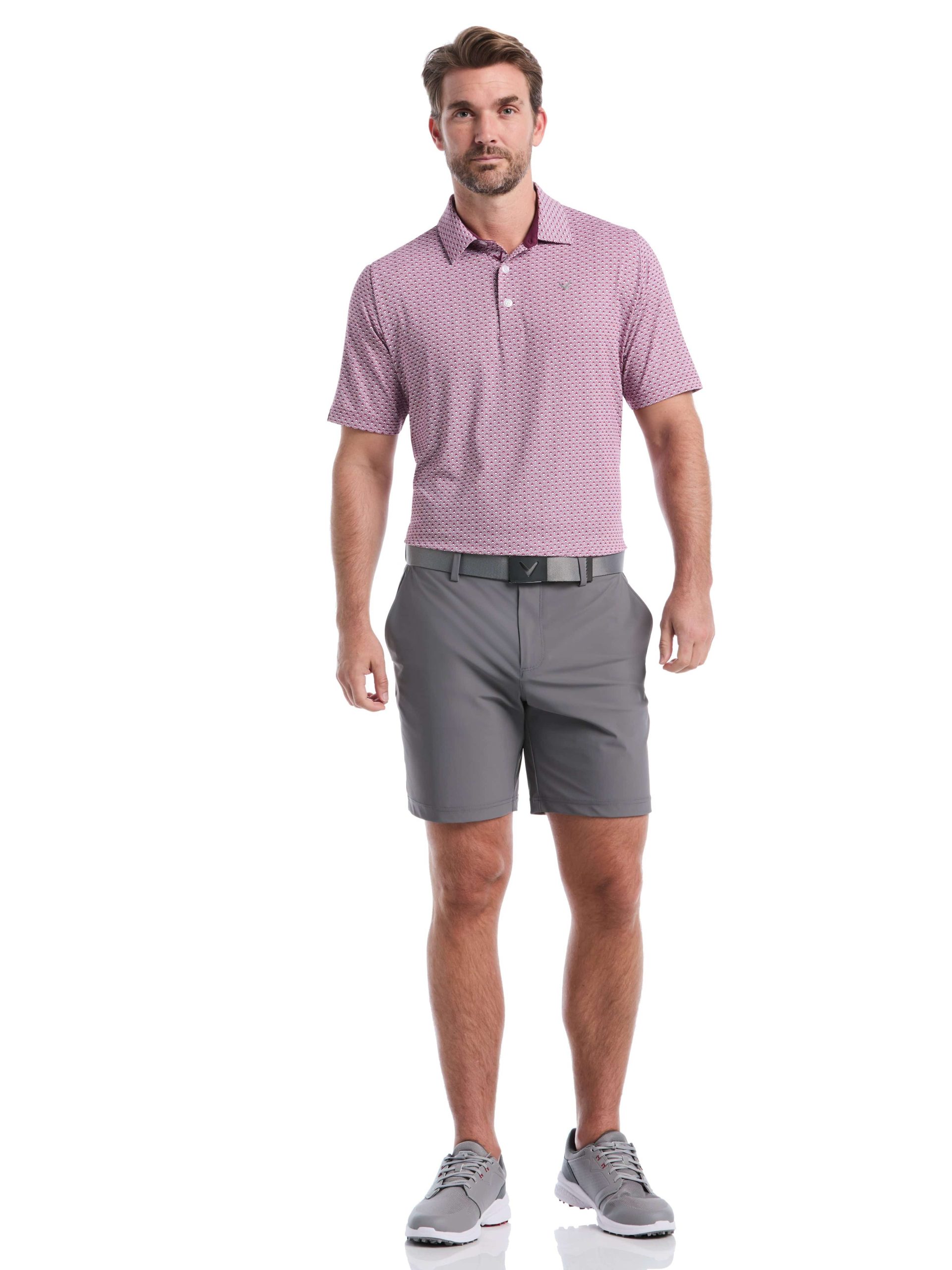 Mens Trademark Print Golf Polo - Image 9