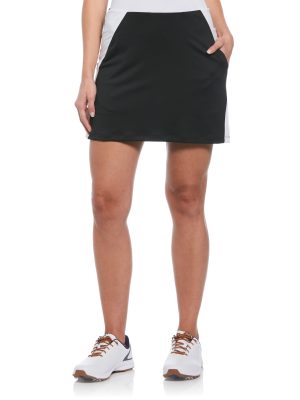 Womens 16 Color Block Golf Skort
