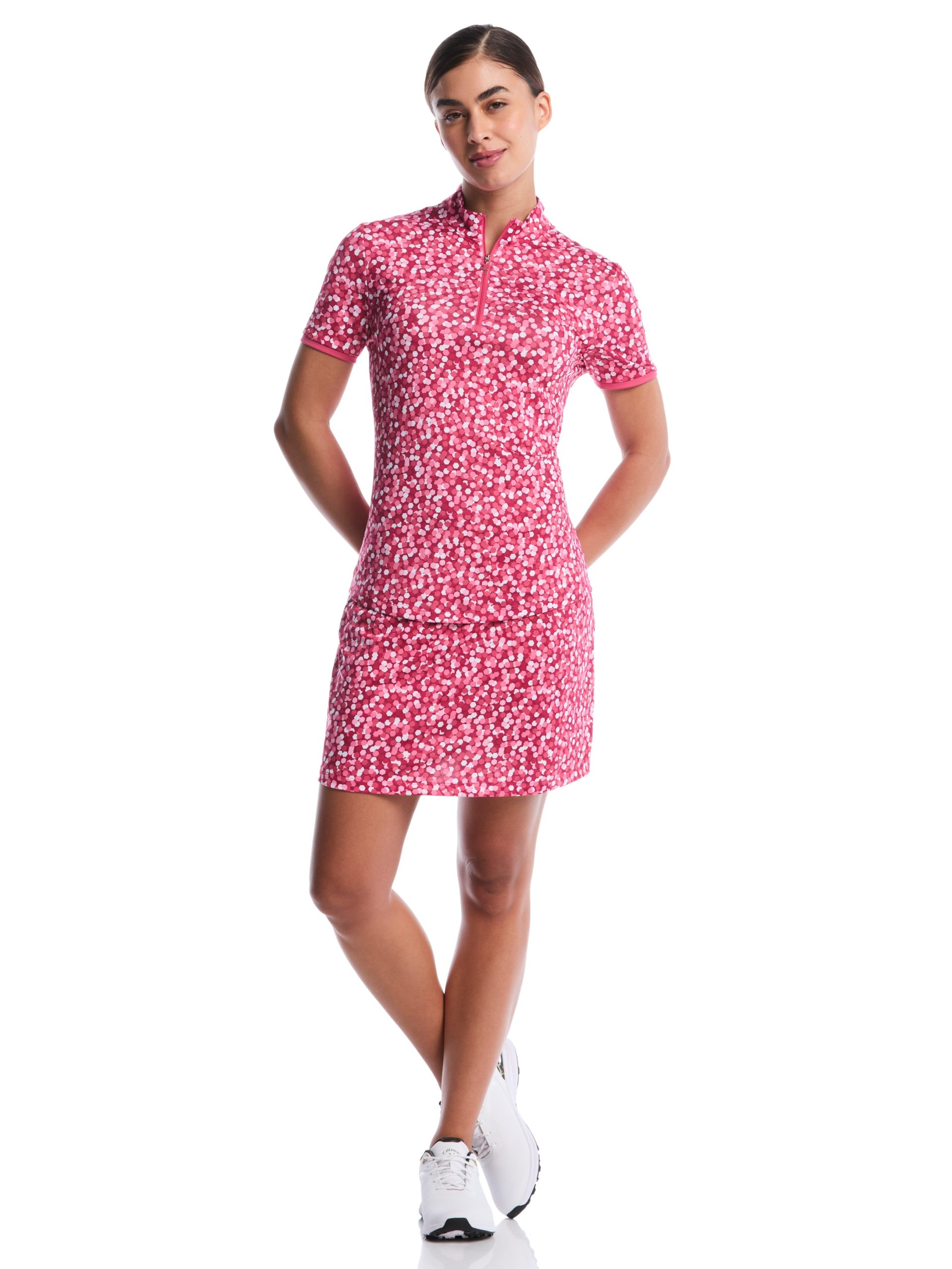 Womens 16 Confetti Color Block Skort - Image 4