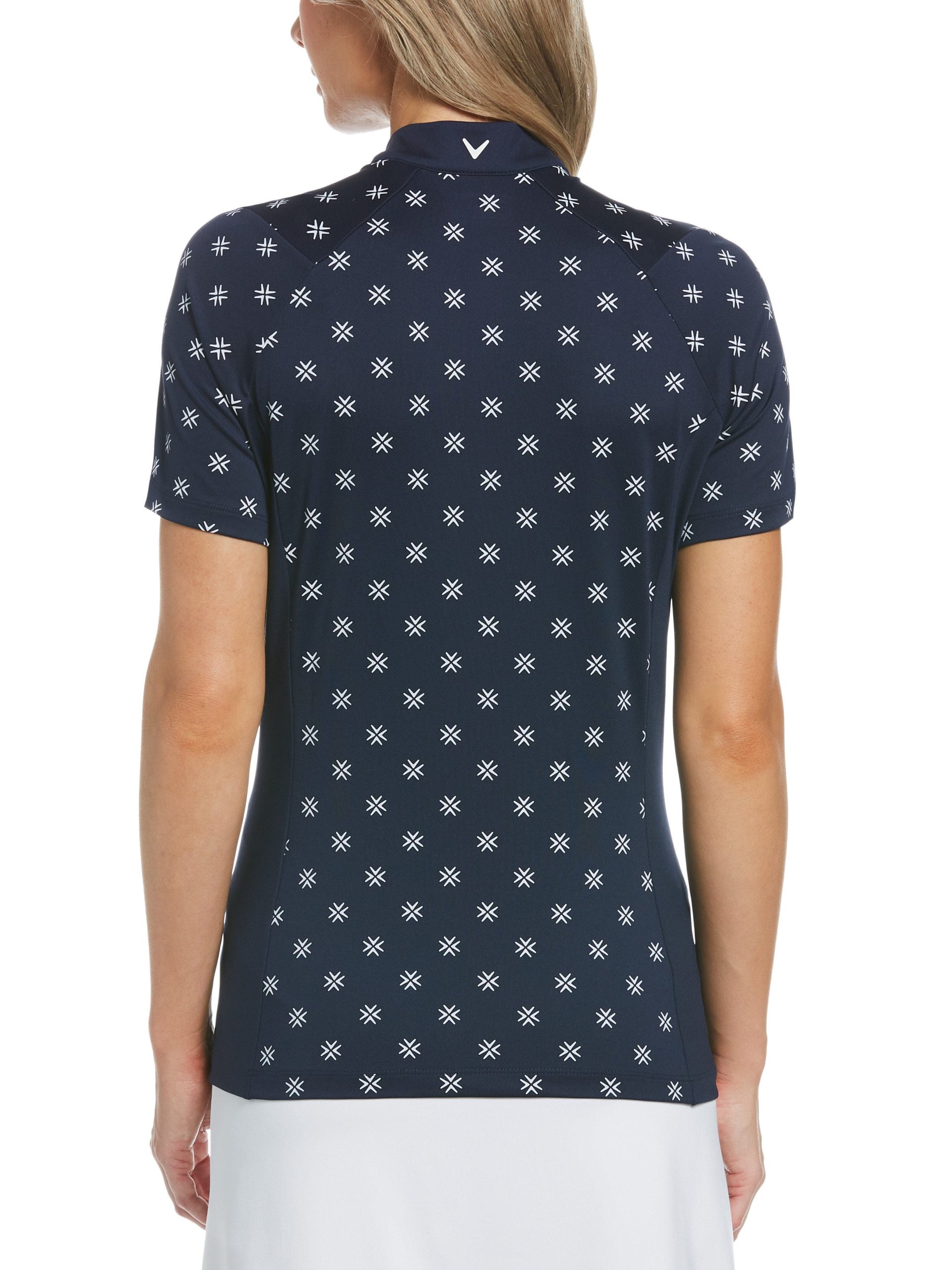 Womens Chevron Floral Print Shirt - Image 2