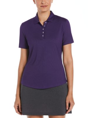 Womens Cooling Birdseye Polo