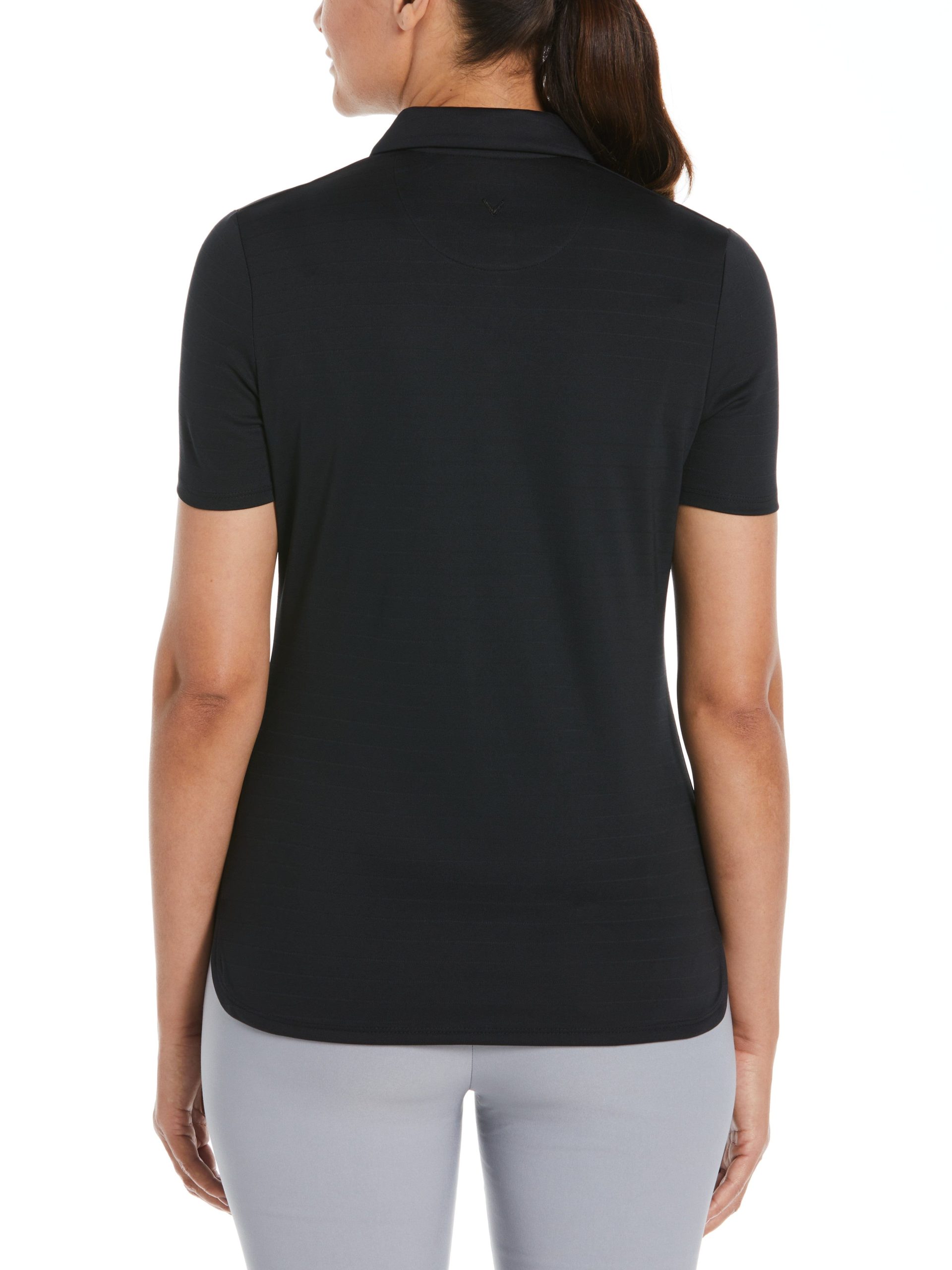 Women's Eco Horizontal Textured Polo - Image 2