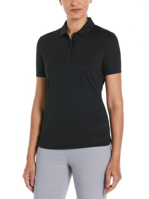Women's Eco Horizontal Textured Polo