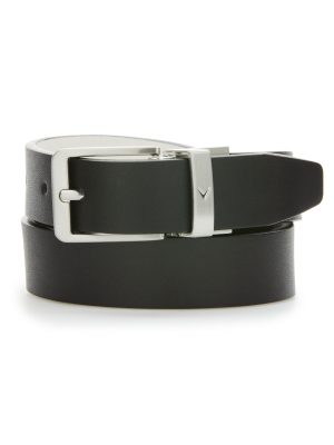 Womens Reversible Sleek Modern Belt