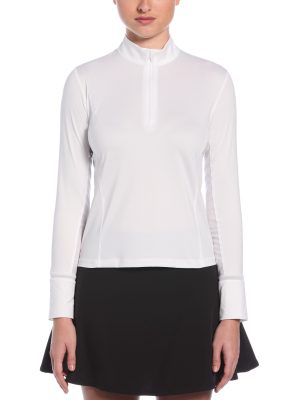 Womens Waist Length Sun Protection Shirt