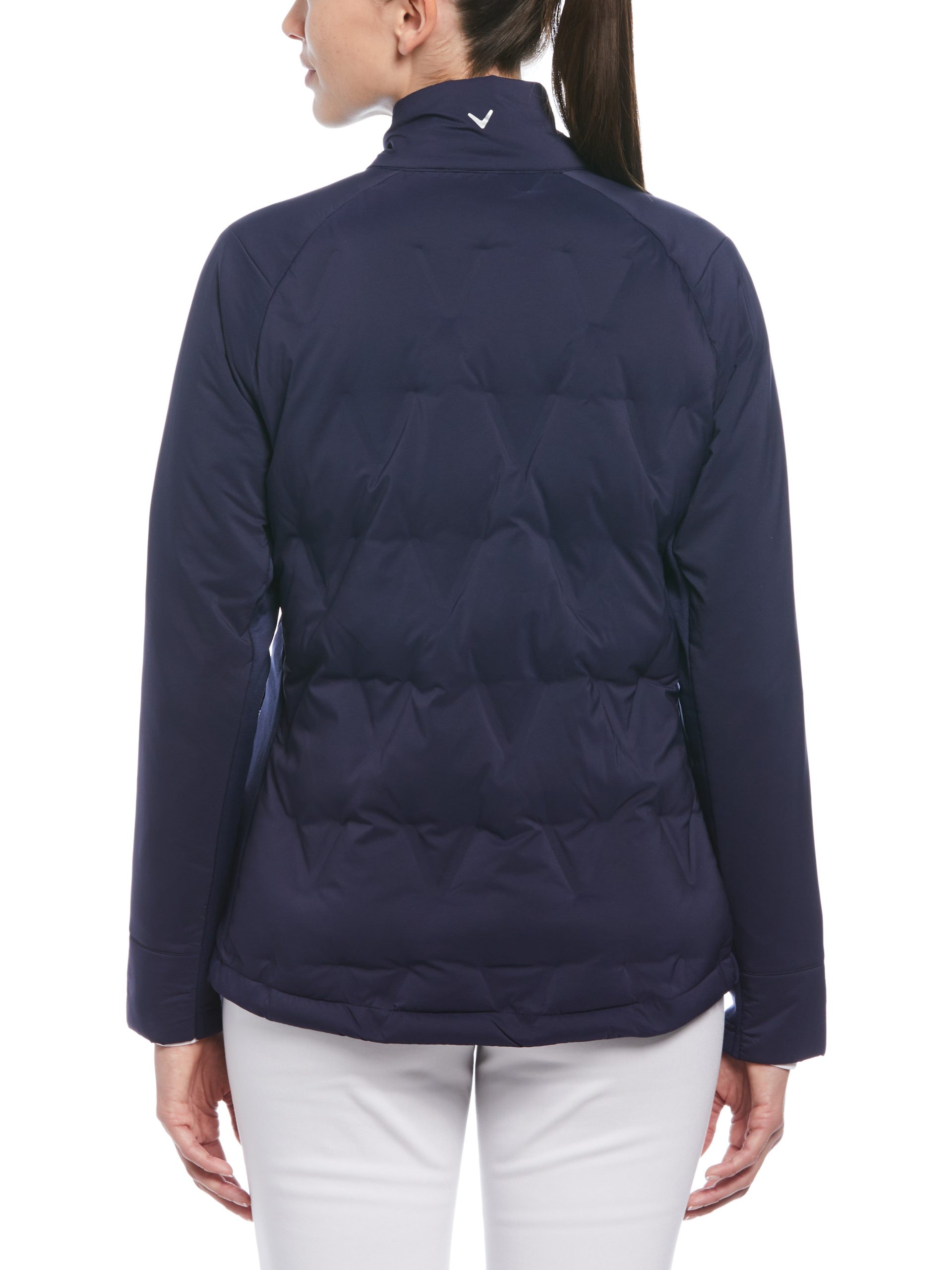 Womens Welded Chevron Quilted Jacket - Image 2